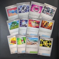 PTCG English Mega Evolution Trainer item stadium section