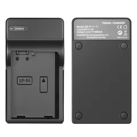 Battery Charger for Canon LP-E5 LP-E6 LP-E8 LP-E17 BP-511A BP-508 BP-512 BP-522