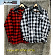 JOSJOLI_STORE/Hoodie Martin/Hoodie BTS Checkered BTS Jimmy