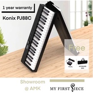 Digital Piano foldable Authorised KONIX PJ88C