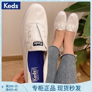 [2024 LATEST]Keds small white shoes pedal casual shoes women's lazy shoes canvas breathable comfortable single shoes summer women's s very good