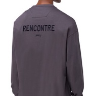 Juun.J rencontre embroidered oversized longsleeve