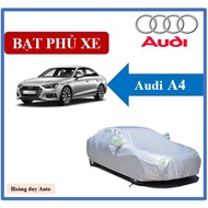 Audi A4 High-Quality Aluminum-Coated Tarpaulin - 3-Layer Sunscreen And Rain Protection