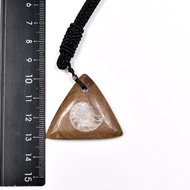12.16 Fossil Ammonite Pendant Jewelry Necklace Marine Life Fossil Pendant Paleo Biological Fossil Po