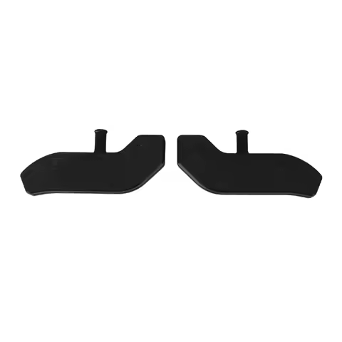 1 Pair Durable Car Rear Parcel Shelf Support Brackets Black Plastic Brackets Holders for FORD PUMA J
