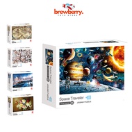 [Birthday Gift] Jigsaw Puzzle 1000PCS Famous Painting Puzzle 70*50CM Adult Children Puzzles Kids Toy Learn [READY STOCK]