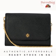 Tory Burch Emerson Crossbody 136093 WOC wallet Black