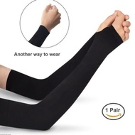 MINIMAL PROMO 12.12 50cm Long Sleeve Cuffs Men's Muslim Women's Hand socks Hijab Thumb Spandex Anti 