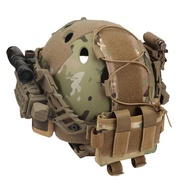 Tactical Airsoft Hunting Helmet Battery Pouch MK2 Helmet Battery Pack Helmet Counterweight Pack Helmet Accessory