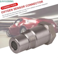 JUNYUE88WL Car CEL Eliminator Adapter, Stainless Steel Fix Check Oxygen O2 Sensor Connector, M18 x 1
