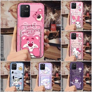 Dirt-resistant Back Cover Phone Case For Samsung Galaxy A91/M80S/S10 Lite Card slot Durable Silicone
