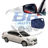 NISSAN N17L ALMERA 12-18 SIDE MIRROW GLASS /DOOR SIGNAL CERMIN LH 96366-1HJ0C/RH 96365-1HJ0C