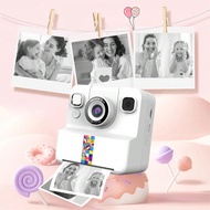 Camera,Instant Print Digital Camera For Teenagers - Music, Games, Multiple Photo Frames And Filters,