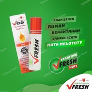 CAPLANG VFRESH AROMATHERAPY HOT 8 ML BUKAN VICKS INHALER FRESHCARE MIX