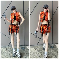 D1 KAKI SHIRT for Zumba, Gym, Yoga, Aerobic, women's fitness.