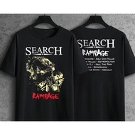 READY STOCK  Search cotton T Shirt Baju Search Rock Band Rampage Search Band Search Shirt baju tshir