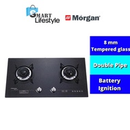 Morgan Built-In-Hob Glass 2 Burner MBH-SD572BK