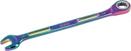 SK11 SPD-G14P Ratchet Wrench Light, Rainbow, 0.6 inches (14 mm), 72 Gear Count, Easy to Work in Narr