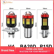 ISHOWMAL❤️ H6 BA20D H4 P15D LED Motorcycle Headlight Bulb  Bright 3575 3000LM 12V-80V