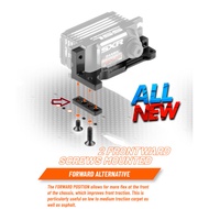 XRay 306281 X4 ALU SERVO MOUNT HOLDER - FORWARD - SWISS 7075 T6