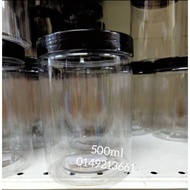 balang botol plastik canister 500ml murah