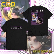 HOSINSHOP KAOS MOBILE LEGEND DESIGN TERBARU - KAOS LUNOX MAGE - HERO FIGHTER- KAOS ML VIRAL - T-SHIR