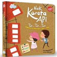 Buku Anak - SERI THE TWIN EXPLORER: NAIK KERETA API (BOARDBOOK)