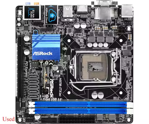 ASROCK H97M-ITX/AC Motherboard H97 Mini-ITX Motherboard LGA 1150 support 4790 4690 4570 4170 4130 E3