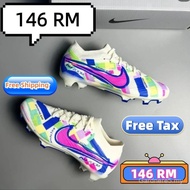 Kasut Bola Sepak Budak Air Zoom Mercurial Vapor XV Elite Bonded Pack FG Size 35-45 Outdoor Football 