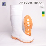 AP Boots TERRA 1 Putih - Sepatu Boot PVC