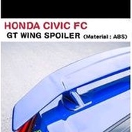 ❌SIAP CAT ABS❌ Honda Civic FC GT Wing Spoiler (Black)