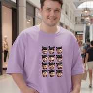 2Y612 [AIYOU] T Shirt Baju Perempuan Tshirt Men XL-5XL Men Seluar Crop Top Clothes Murah Plus Size L