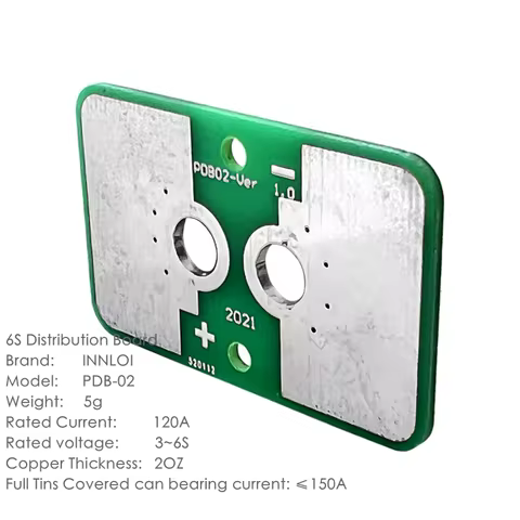 INNLOI 6S 3S 6S Drone Power Distribution Board 120A 150A For Large Current PCB Heavy Payload Flight 