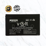 VOLT BATTERRY 12V 7AH VALVE REGULATED LEAD-ACID BATTERY RECHARGEBLE