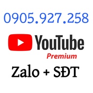 Youtube Premium 12T đăng ký theo gmail khách hàng