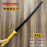 2026 newLarge Legendary Katana Cyberpunk Weapon Sword Equipment Prop Model PU Simulation Cos Childre