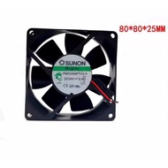 SUNON 8CM 8025 24V 3.4W PMD2408PTV3-A 8cm 2-Line Inverter Fan