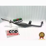EXHAUST BLACK Rc100/bravo EXHAUST STANDARD RACING BELLY BLACK CROOM END