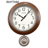 100 RHYTHM Wodden Case Westmister Chime Quartz CMJ549 Wall Clock