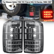 2pcs Left/Right LED Rear Tail Light Brake Lamp For Nissan Safari IV Y60 Y61 Patrol GQ 1/2 Series 198