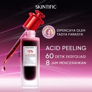 SKINTIFIC 12% AHA BHA PHA LHA Peeling Solution Serum