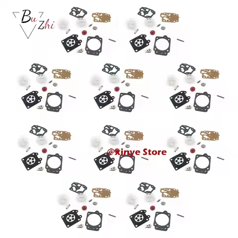 Carburetor Carb Rebuild Repair Kit For Chinese Trimmer CG260 CG330 CG430 CG520 GX35 CG 260 330 430 5
