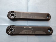 ROTOR VEGAST 165mm Crankarm 曲柄 for 30mm Axle 軸芯 only #短脾 #短髀 #Aldhu
