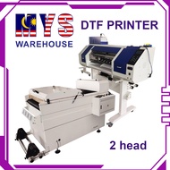 DTF 60cm 2 3200 Head Heat Press Machine Dtf Printer T Shirt Canvas Bags Printing Machine