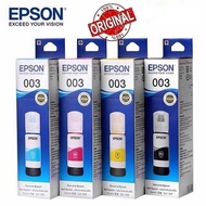 EPSON Original 003 REFIL INK BLACK CYMK FOR PRINTER L3110 L3150 L5190 L1110