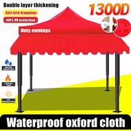 awning canopy 6x6 8X8 10X10 watertight Sun protection Awning for Portable Kanopi Pasar Malam Khemah 