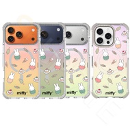 (พร้อมส่ง+แถมฟิล์มเคส) เคส HiShield Shockproof [ Miffy Collection ] สำหรับ iPhone 17 / 16 / 15 / 14 