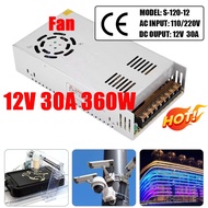 [จัดส่งฟรี] JINGYI สวิตชิ่งเพาเวอร์ซัพพลาย Switching Power Supply  DC12V 120W/250W/360W ใช้ในบ้าน/ใช