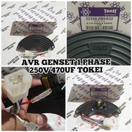 Terhot Avr Sabit Oval Genset Generator Bensin Solar 5000 6500 8000