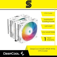 DEEPCOOL AG620 ARGB CPU Cooler White